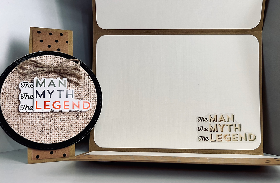 Thumbnail: The Man, The Myth, The Legend Happy Father's Day Sleeve Fold Card 