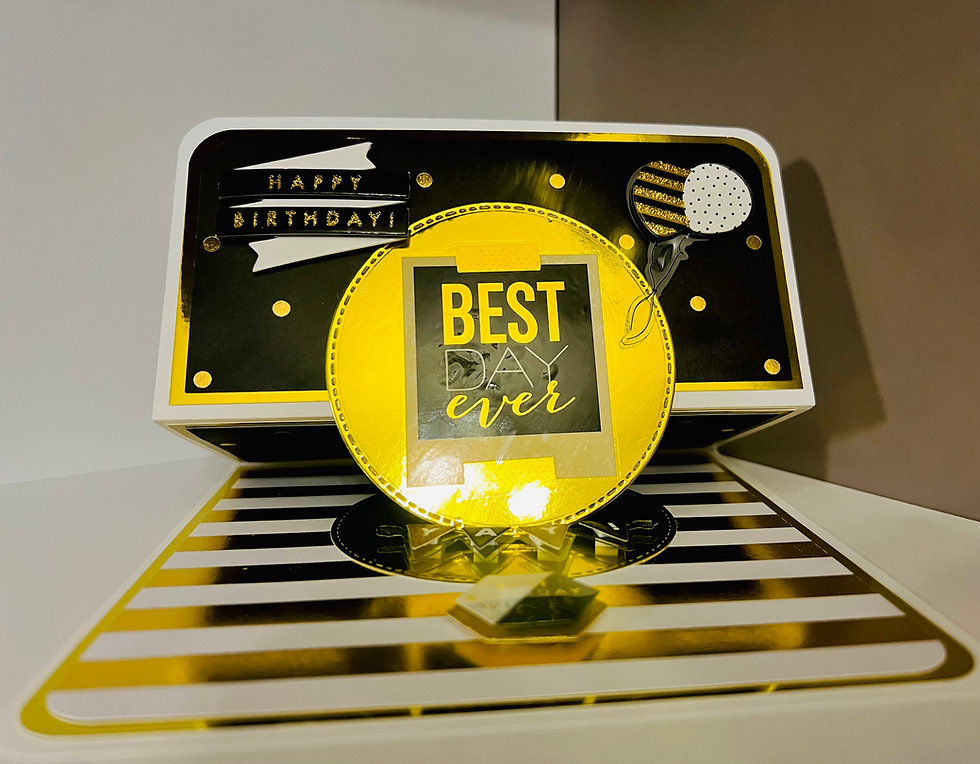 Thumbnail: Happy Birthday Best Day Ever Easel Card