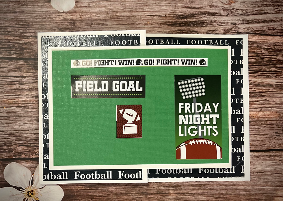 Thumbnail: Friday Night Lights Double Z Fold Card