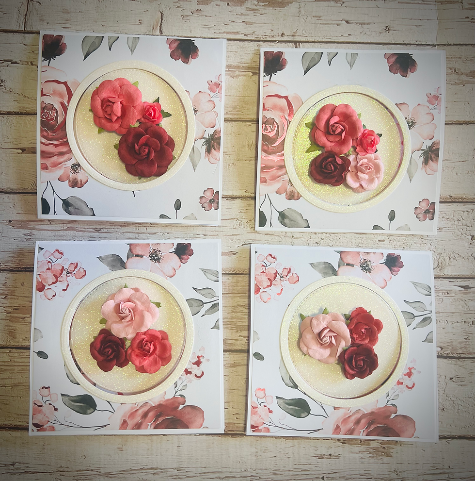 Thumbnail: Rose Window Thank You Card