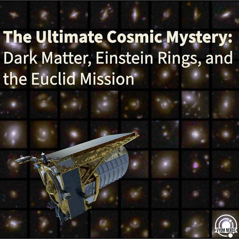 The Ultimate Cosmic Mystery: Dark Matter, Einstein Rings, and the Euclid Mission