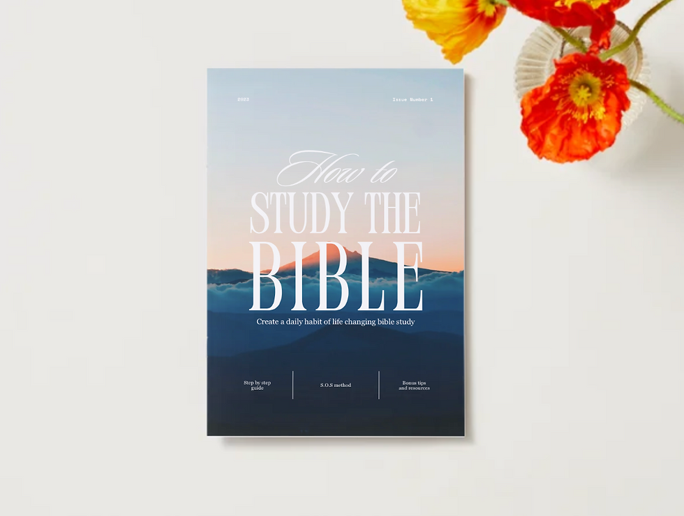 Thumbnail: How to Study the Bible Guide