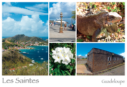 Carte postle Guadeloupe