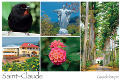 Carte postle Guadeloupe