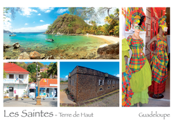 Carte postle Guadeloupe