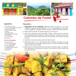 Carte postle Guadeloupe