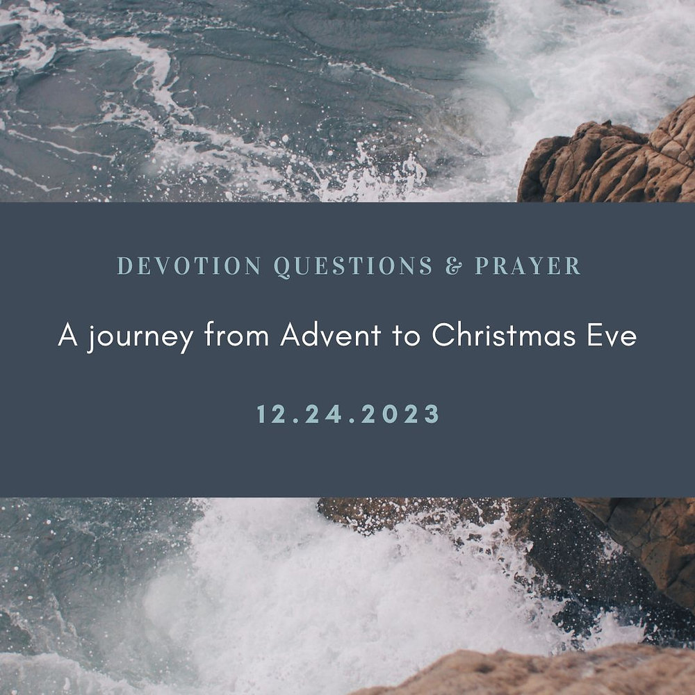 Devotion Questions & Prayer