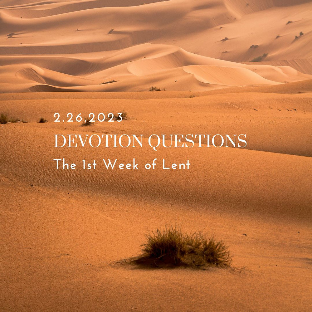 Devotion Questions
