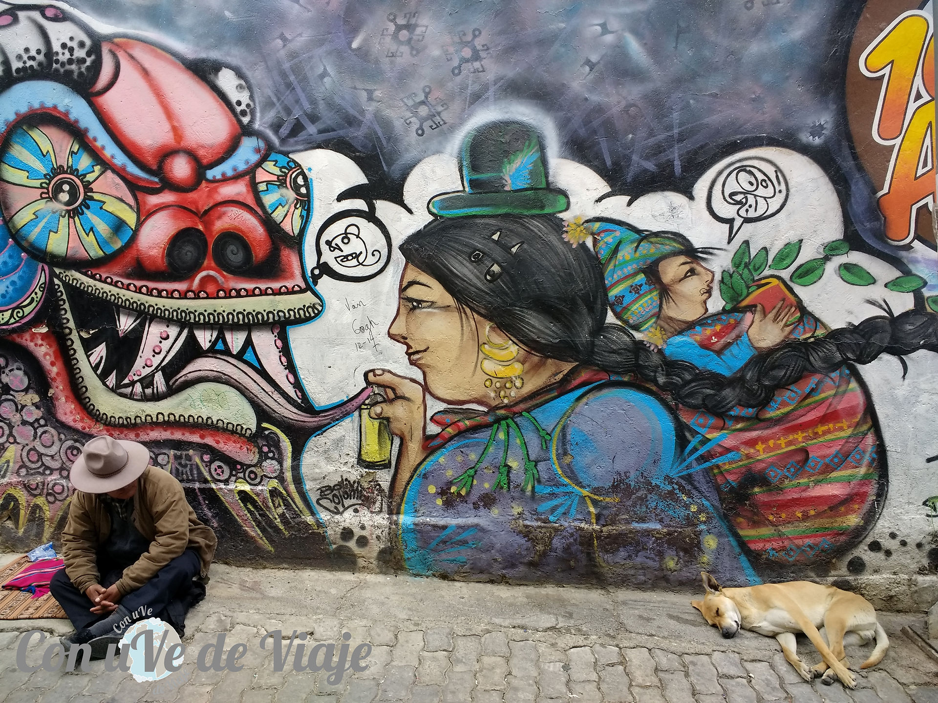 Graffiti paceño