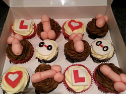 Hen cupcakes