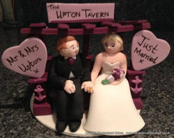 Just married  caketopper