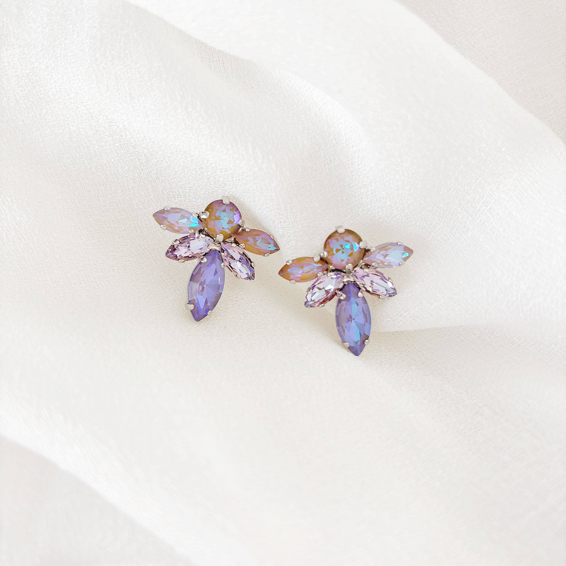 SOLÈNE · orecchini in cristallo · variante 14