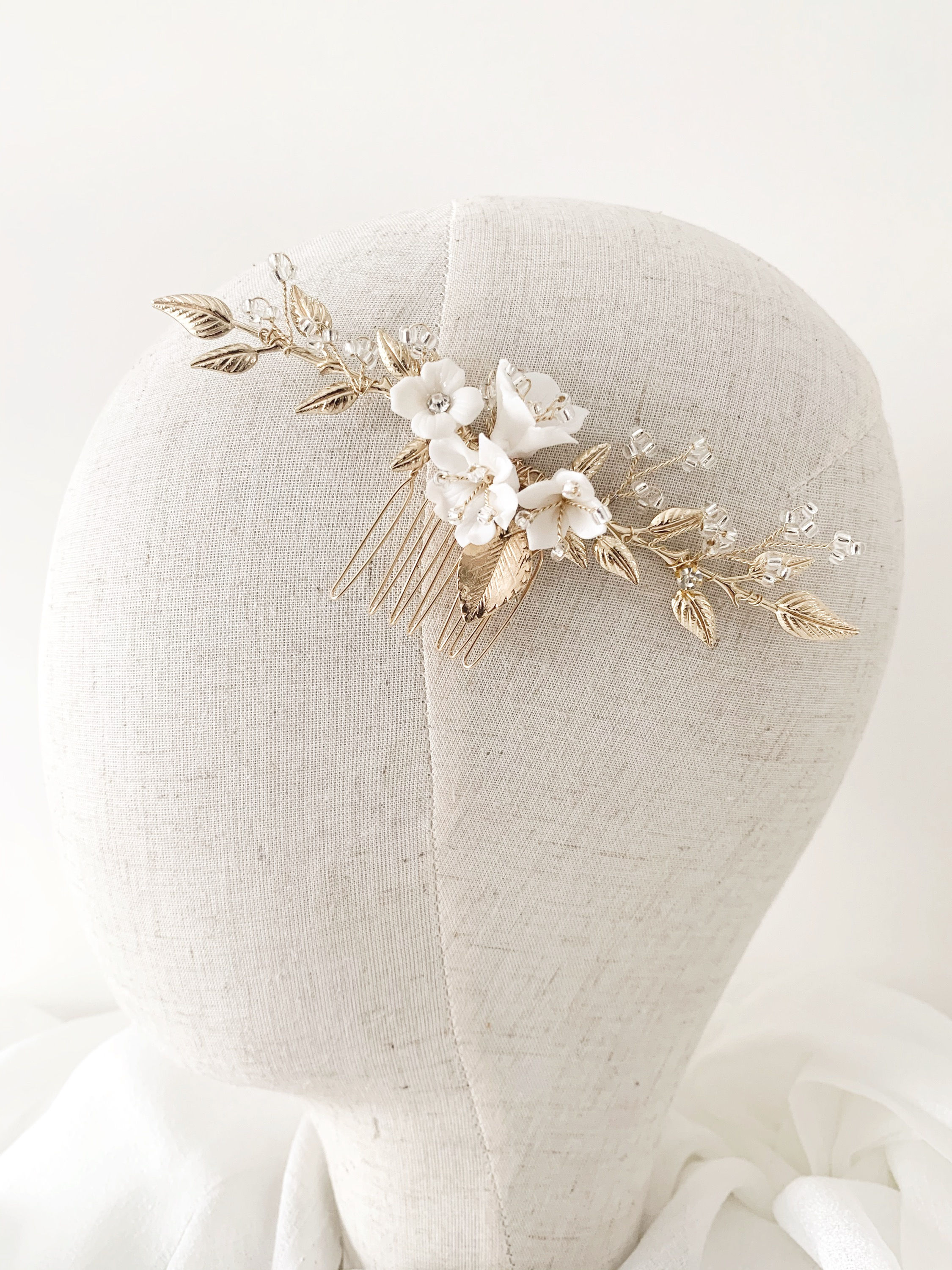 ELODIE · fermaglio sposa · modello Nicola