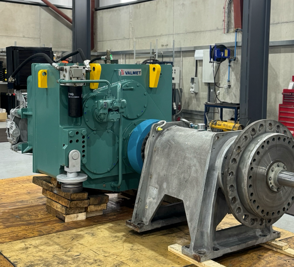 Vestas V44 Valmet S3GHD Spare Drivetrain Solution