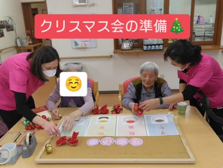 クリスマス会 楽しみです(>_<)