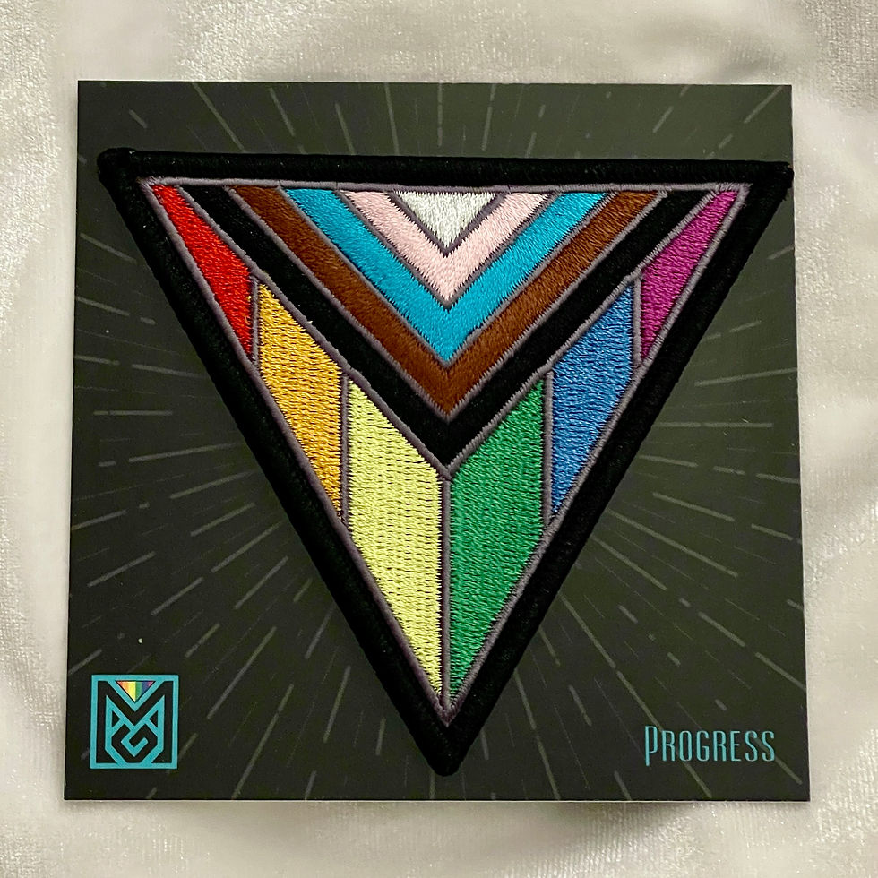 Thumbnail: Progress Iron-on Patch