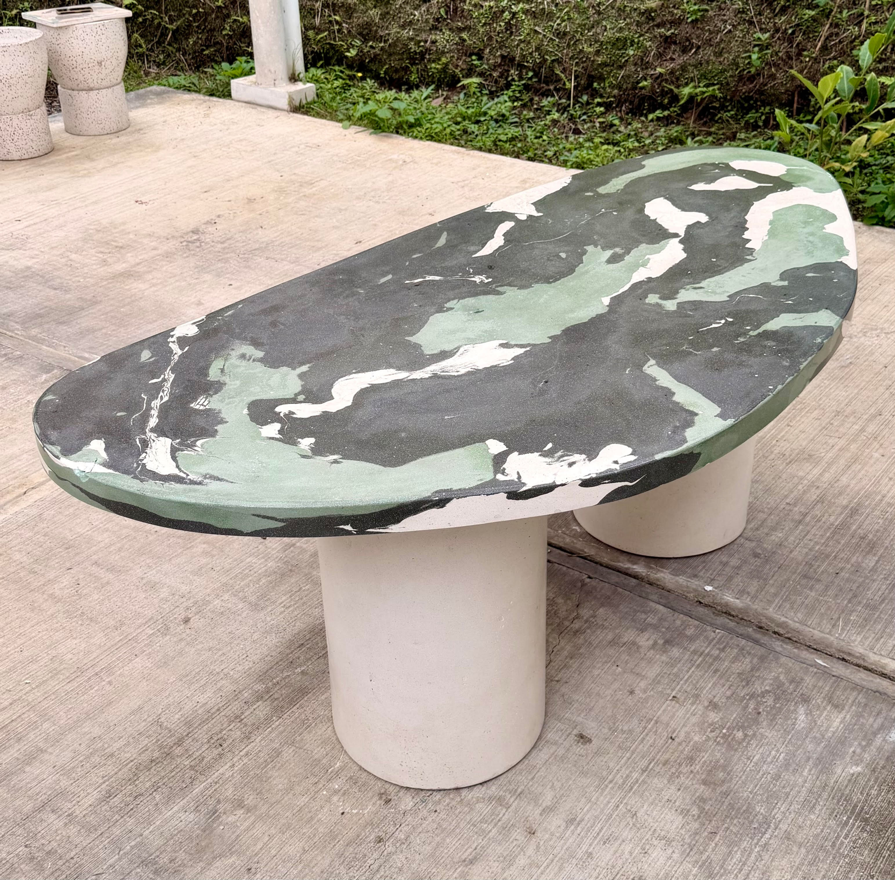 MESA PAINTED MARBLED