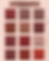 Bold red paint colors including Caliente, Fired Brick, and Dinner Party
