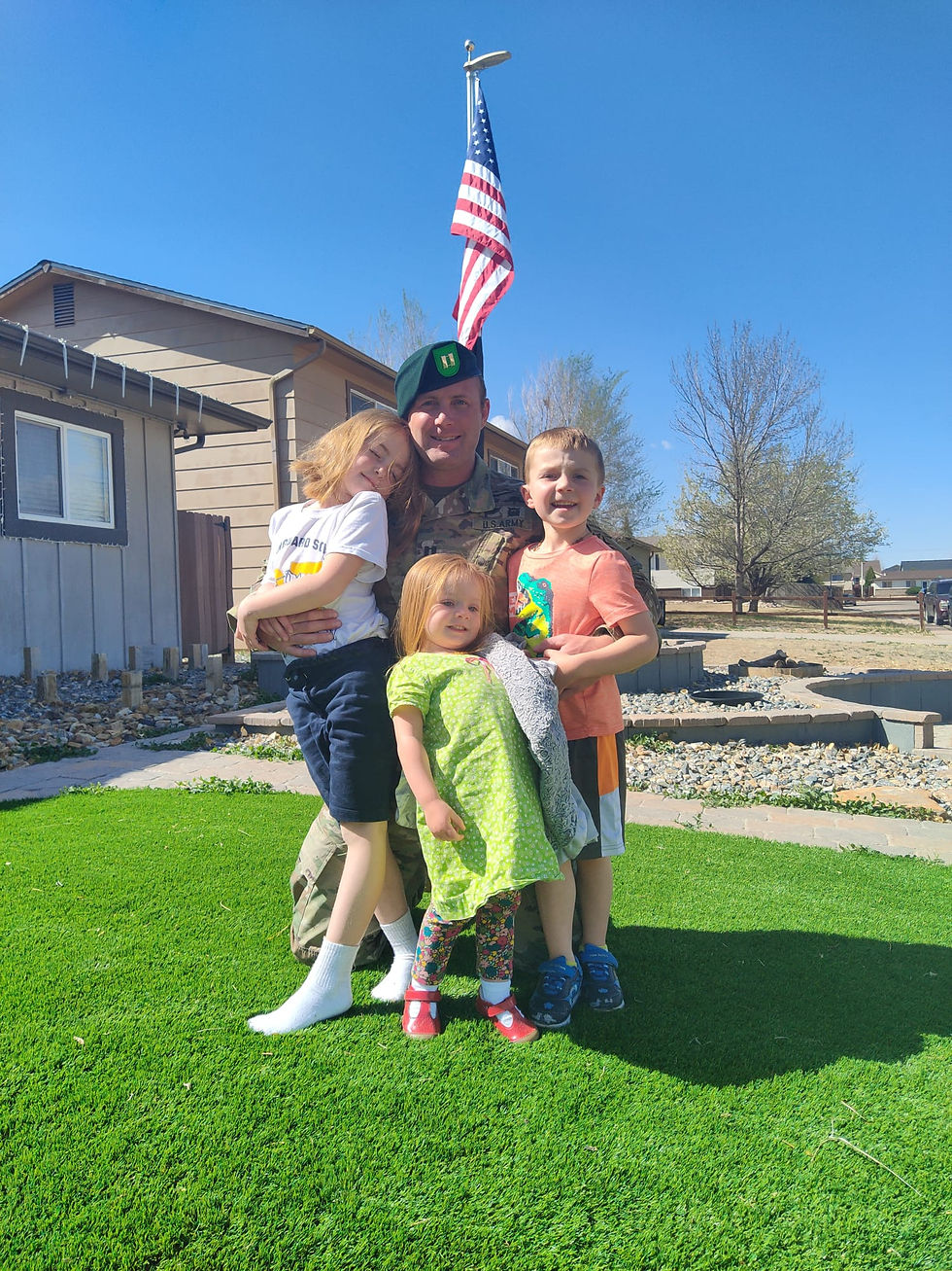 Green Beret and Father