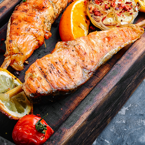 Hot Shot Grilled Salmon