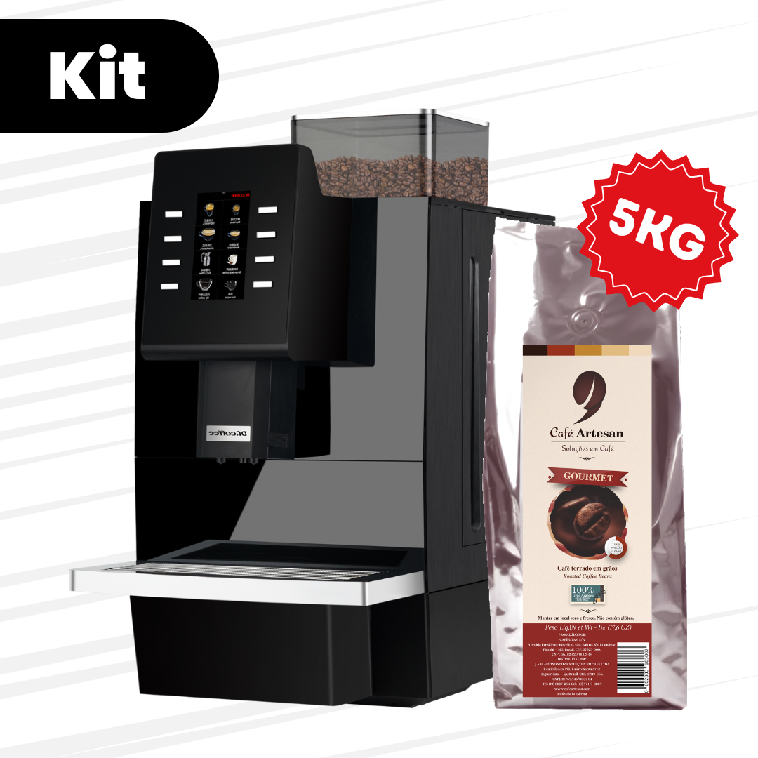 Kit Dr. Coffee F09+ com 5kg de Café Artesan Gourmet 100% Arábica de Minas Gerais