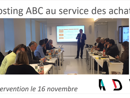Intervention de Cost House aux “jeudis de l’ADRA”