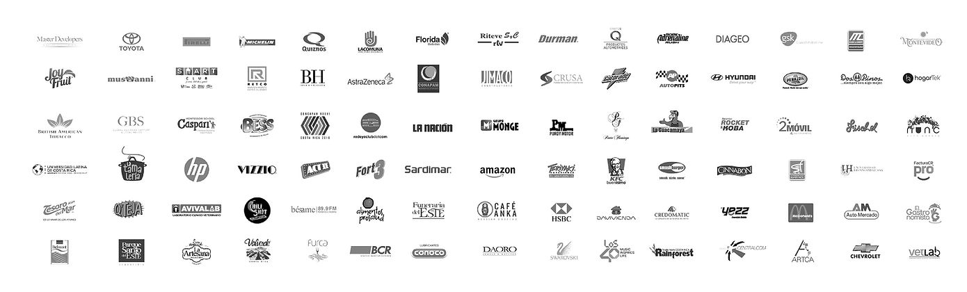 Marcas con las que he trabajado anteriormente
