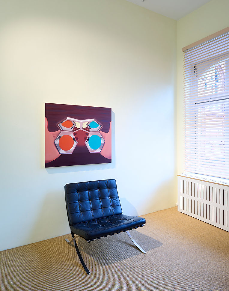 Sally Kindberg, The Model,2023
Oil on canvas, 85 x 100 cm, Wentrup, Berlin