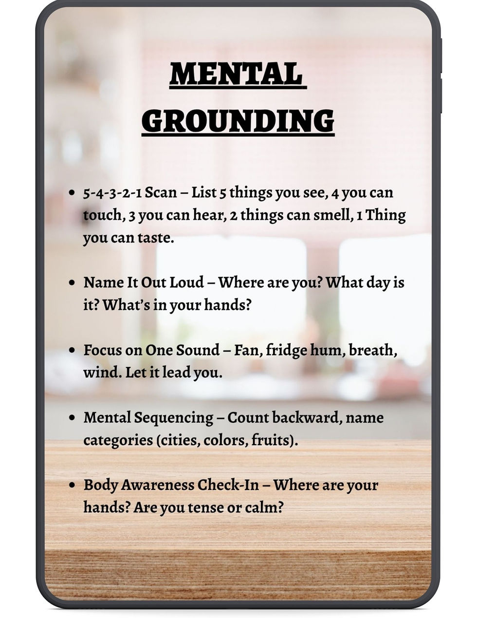 Thumbnail: Grounding Techniques Kit | Rapid Reset Tools for Nervous System Support