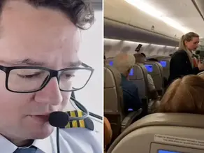 Piloto predica sobre Jesús durante vuelo.