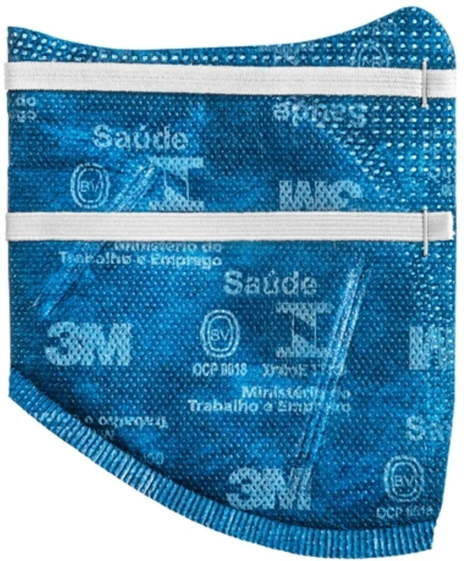 Miniatura: 03 Máscaras 3m Pff2 N95 9820 Proteção Respiratória Inmetro