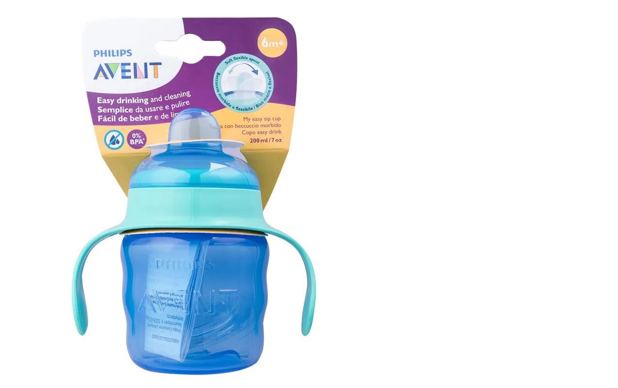 Copo Transição Easy Sip C/ Bico Silicone 200ml - 0% Bpa - 6m