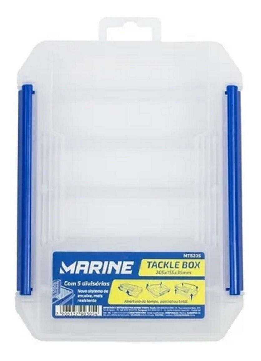 Estojo Organizador De Iscas Artificiais MTB205 Marine Sports