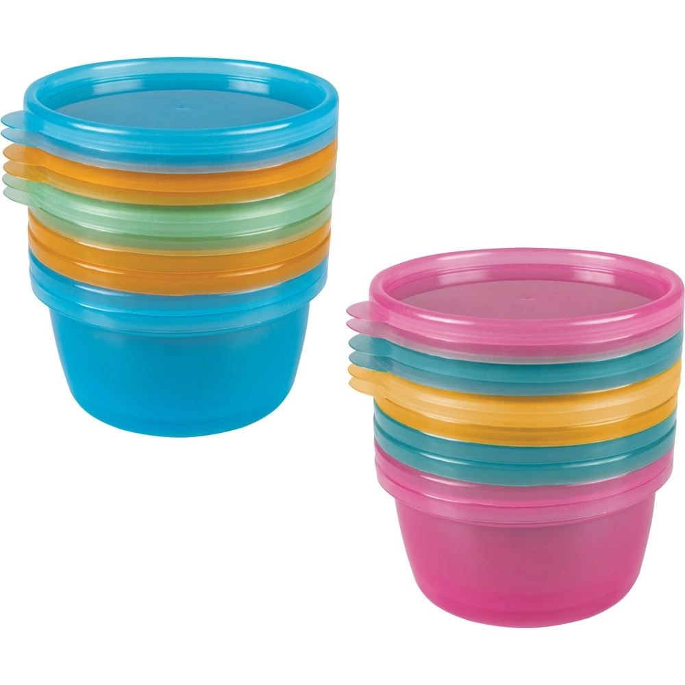 Pote De Papinha Para Congelar Armazenar Comida Bebe 250ml