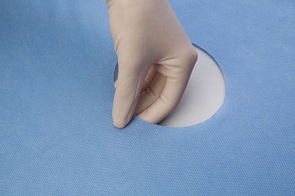 Miniatura: Campo Cirurgico Estéril Sms 40x40 C/fenestra