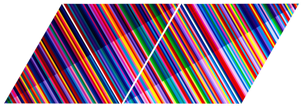 Defracted Mural