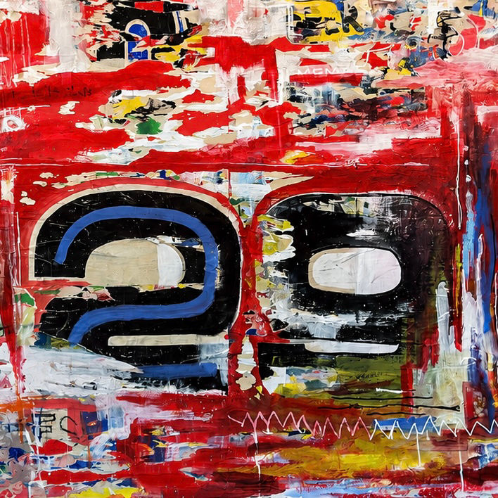 Behold Charlie Foster artwork featuring the number 29