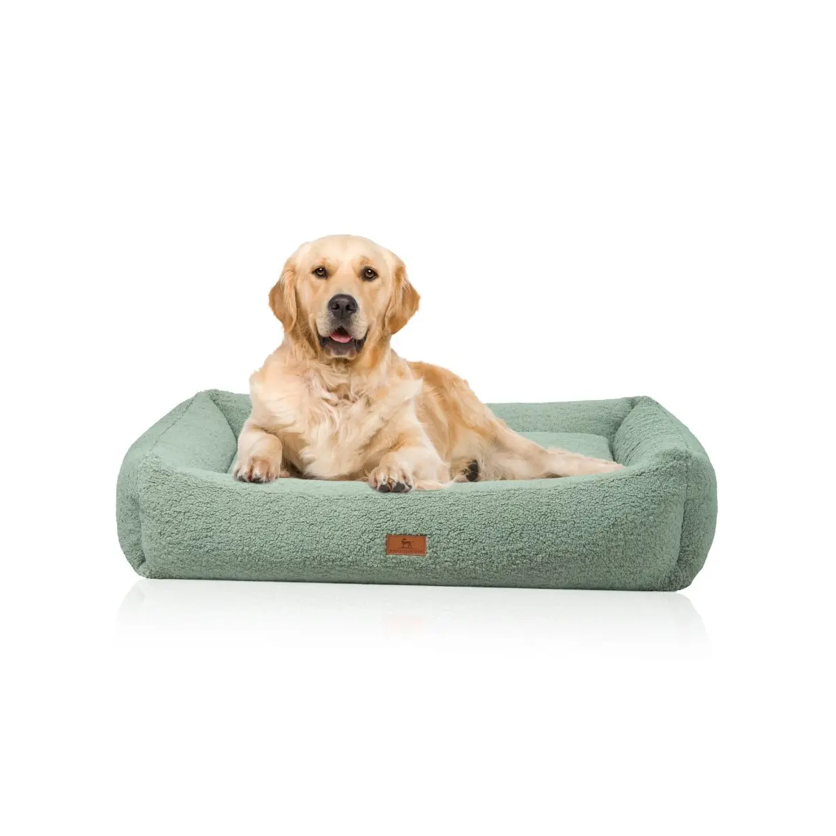 Knuffelwuff orthopädisches Hundebett Matteo mit Memory-Foam Schaumstoffflocken