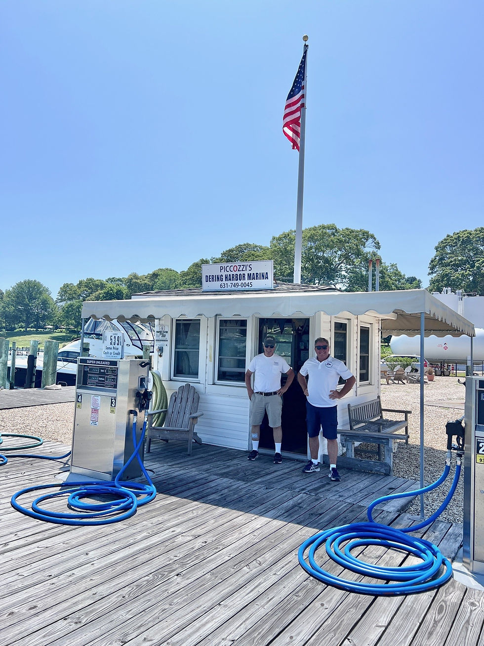 Our Friendly Gas Dock Attendants