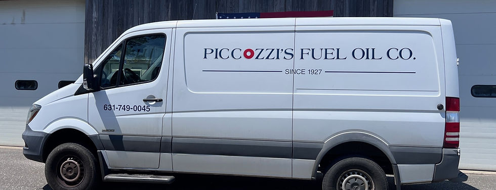 JW Piccozzi Fuel Oil Service Truck