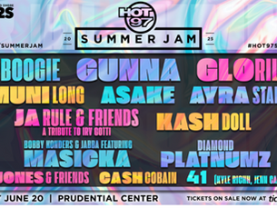 HOT 97's Summer Jam 2025 is set to electrify the Prudential Center in Newark, NJ, on Friday, June 20.