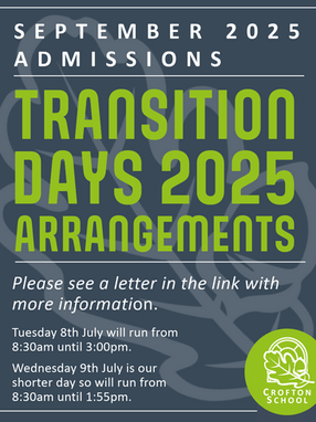 Transition Day Arrangements