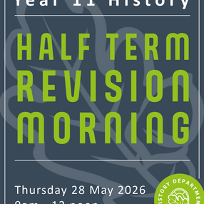 Year 11 History Revision Morning