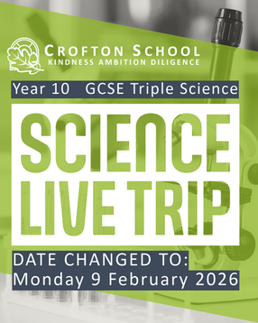 Year 10 GCSE Triple Science Trip