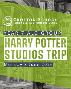 Year 7 ALG Harry Potter Studios Trip