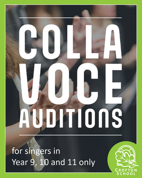 Colla Voce Auditions