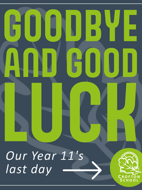 Goodbye to our Year 11 Students