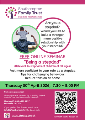 Free Online Seminar for Step Dads