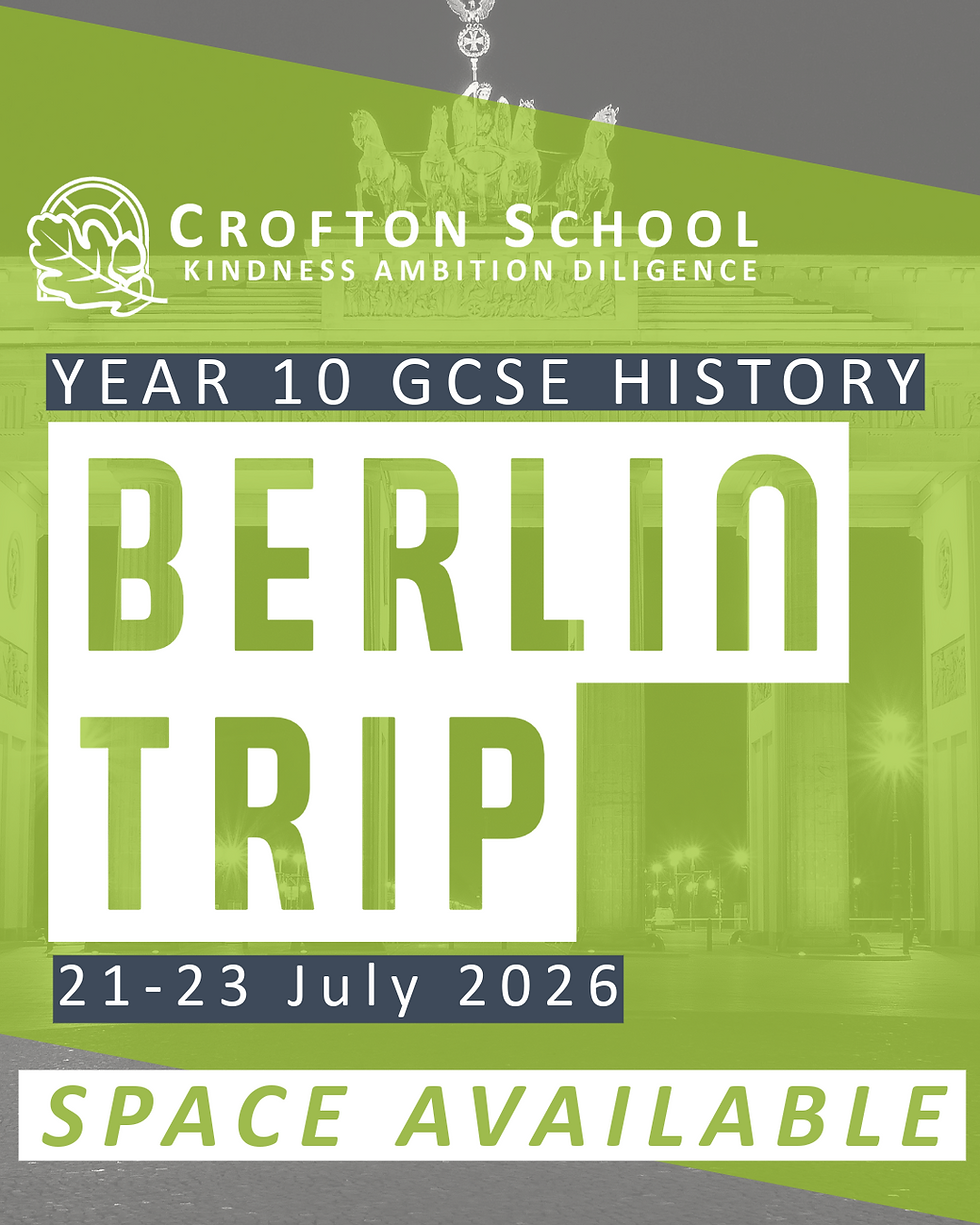 Year 10 Berlin Trip - space available