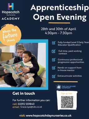 Hopscotch Day Nurseries Apprenticeship Open Evening